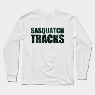 Sasquatch Tracks Logo Long Sleeve T-Shirt